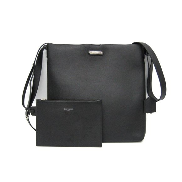 Saint Laurent Bold 503988 Women's Leather Shoulder Bag Black - Picture 1 of 13